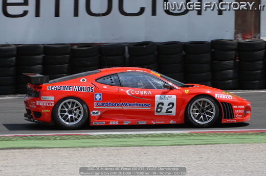 2007-06-24 Monza 480 Ferrari 430 GT2 - FIA GT Championship